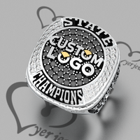 Bague de championnat de football fantastique personnalisée pour hommes, trophée de la ligue, cadeau annuel pour le champion de football fantastique
