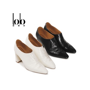 Scarpe da Donna alla Moda Primavera 2026 con Tacco Spesso <span class=keywords><strong>e</strong></span> Senza Lacci, Adatte per Tutte le Stagioni, Resistenti all'Usura <span class=keywords><strong>e</strong></span> Antiscivolo - Product Image 2