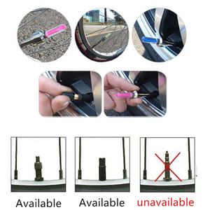 Lumières LED étanches pour roues de vélo, 5 couleurs clignotantes, pour voiture, vélo, moto - Product Image 2