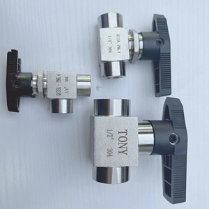 Liquidación B2B COVNA: Conector de Bola de 3 Vías de Acero Inoxidable (SS) con Rosca NPT Hembra Angular de 6000 PSI (1 Unidad) - Product Image 4