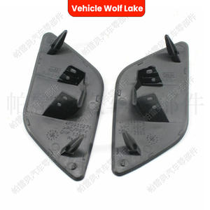Tapa de la boquilla del lavafaros del vehículo Wolf Lake 4F0955276 4F0955275 para Audi A6 C6 2005-2008, cubierta embellecedora de ABS - Product Image 1