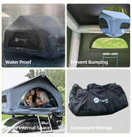 Nouvelle Tendance Tente de Toit Gonflable Coque Aile Étanche Grand Espace Intérieur Anti-Choc Glamping Tentes d'Extérieur