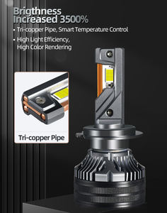 CAR-REFINE K8 9005 150W 12V 30000LM 6000K Système d'éclairage LED pour phares <span class=keywords><strong>de</strong></span> voiture H7 H11 9006 OEM ODM <span class=keywords><strong>Ampoule</strong></span> <span class=keywords><strong>de</strong></span> phare LED - Product Image 2