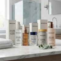 Kit de Soins de la Peau à Marque Privée OEM : Nettoyant Doux Fermenté aux Acides Aminés, Sérum C, Crème au Rétinal, Gommage Corporel VC, Lotion Raffermissante