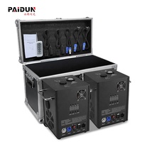 2 pièces Flight Case Machine à étincelles froides électriques 700W pour mariage, DMX 2CH, télécommande, effets pyrotechniques, éclairage de scène, Payton Aluminium Single