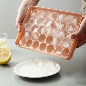Bac à glaçons de qualité alimentaire avec couvercle, résistant au congélateur, moule rectangulaire pour mini-boules de glace - Product Image 3