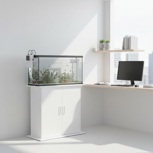 Meuble TV moderne en bois pour <span class=keywords><strong>aquarium</strong></span>, vente en gros, avec support en contreplaqué massif - Product Image 3