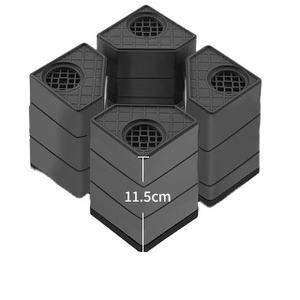 Almohadillas de Plástico para Muebles, para Lavadora, Refrigerador, Reposapiés, Estante de Almacenamiento, Base Antideslizante, Soporte para Polea de Tambor - Product Image 3