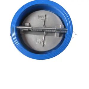 Ductile Iron Wafer Type Check Valve Double Disc Doul Plate Type Wafer Non Return Check Valve Price