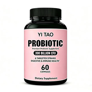 Cápsulas Veganas Probióticas OEM de 6 Cepas (60 Unidades) Favorecen la Digestión, la Función Inmunitaria, el Control del Apetito, el Metabolismo y la Energía - Product Image 1
