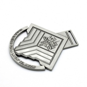 Médaille hexagonal de Marathon, multi-types, artisanat Wanjun, médaille sur croix, galvanique - Product Image 2
