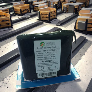 Литий-ионный аккумулятор 18650 ICR18650 4400 мАч 7.4В для бытовой электроники и игрушек - Masspower/Meinovo MAS-2S4.4 - Product Image 5