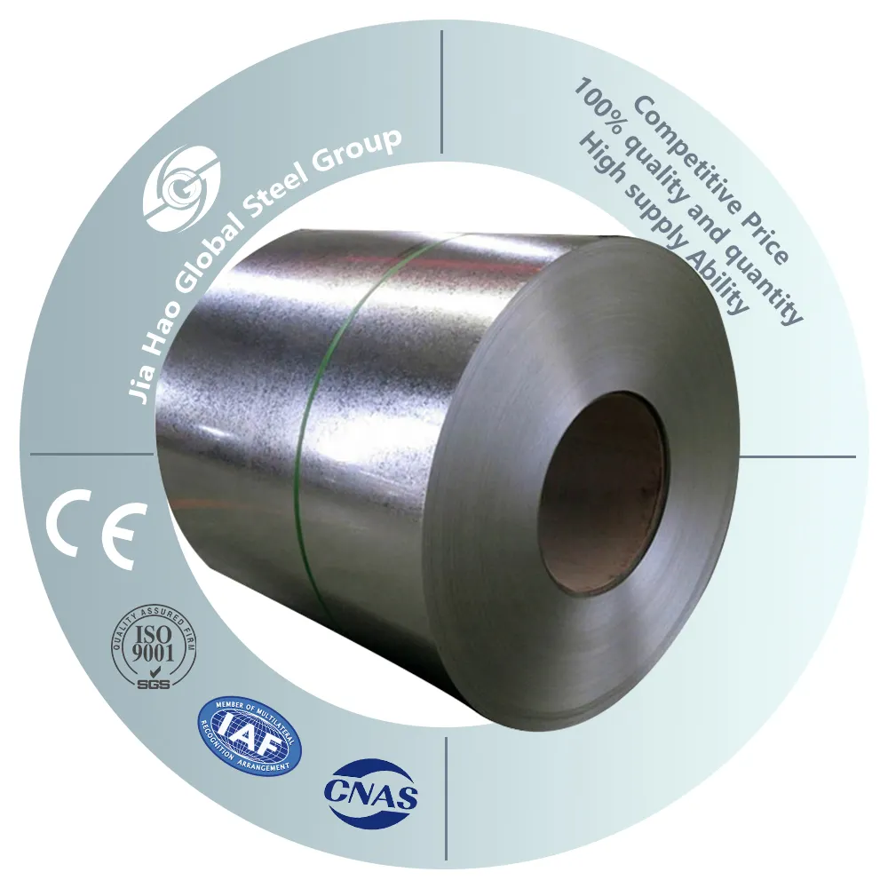 Ensure quality best selling large stock wholesale price 18-gauge galvanized zinc steel coils