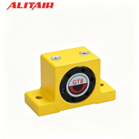 ALITAIR Pneumatischer Luftturbinen-Vibrator der GT-Serie, Geräuscharm, aus Aluminiumlegierung, für Einzelhandel und Produktionsanlagen