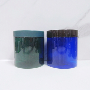 Pet Jar 1000ml Petpetpet 8oz Pet Plastic Round Jar 70-400 Neck Finish Wide Mouth Pet Jar Candy Pet Jar 200ml 300ml 500ml 1000ml