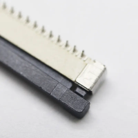 0,5mm de altura de paso 2,0mm de paso Conector SMT recto Tipo F SMT contacto dual doble cara 04P-60Pin interfaz conector FPC