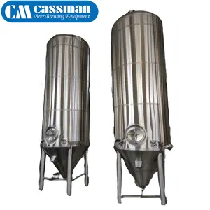 45bbl High quality stainless steel jacket beer conical fermenter for beer and cider fermentation