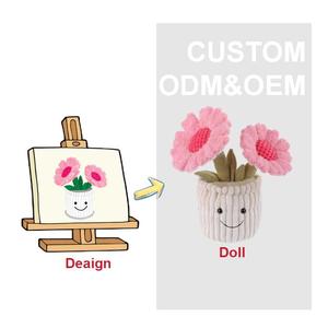 Tùy chỉnh ODM khủng long Thiết kế động vật đồ chơi sang trọng mềm PP bông thêu quà tặng sinh nhật lớn giảm căng thẳng - Product Image 3