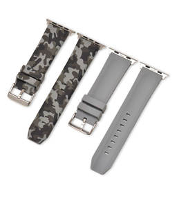 สายนาฬิกาซิลิโคนลายพรางพรางพราง38มม. 42มม. 49มม. สายนาฬิกายางสำหรับแอปเปิ้ลวอทช์1/2/3/4/5/6/<span class=keywords><strong>7</strong></span>/8 - Product Image 6