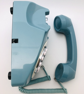 Telefono Fisso Vintage <span class=keywords><strong>Anni</strong></span> '<span class=keywords><strong>60</strong></span> Classico Verde Frutta in Plastica ABS Ecologica con Tasti Grandi e Funzione Flash/Riutilizzo, Ideale per Arredamento Casa e Hotel - Product Image 6