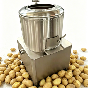 Máquina Peladora de Patatas Comercial de Acero Inoxidable a Precio de Fábrica, Máquina para Lavar y Pelar Frutas y Verduras - Product Image 1