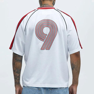 Retro Soccer <strong>Jersey</strong> Manufacturer Polyester Blank Streetwear Print on Demand t Shirt Player Version Soccer <strong>Jersey</strong> - Product Image 2