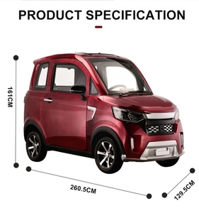 Vehículos Nuevos, Mini Auto de 4 Ruedas, Motor Silencioso, Caja de Cambios Automática, Volante a la Izquierda, Asiento Individual de Cuero, Sedán Económico, Modelo C18455 E-sc - Product Image 2