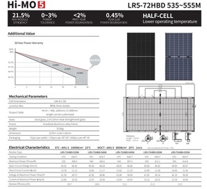 แผงโซลาร์เซลล์ราคาถูก 200W 400W 450W 550W 700W ยี่ห้อ JA Trina <span class=keywords><strong>Jinko</strong></span> Longi แผงโซลาร์เซลล์แบบโมโนคริสตัลไลน์จากแคนาดา - Product Image 3