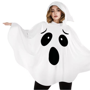 ชุดคอสเพลย์ปาร์ตี้ฮาโลวีนสำหรับผู้ใหญ่ชุดฮาโลวีนผีปีศาจสีขาวเรืองแสงในที่มืดชุดเกม - Product Image 4