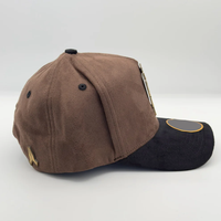 Casquette de baseball snapback à visière incurvée, personnalisée en gros, avec pendentif G5 Jésus en moissanite, étiquette métallique et broderie appliquée 3D, accessoires Gorra
