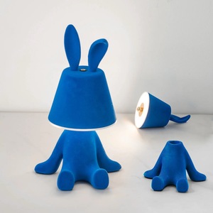 Ấm trắng sáng tạo động vật <span class=keywords><strong>LED</strong></span> Hiện Đại Đèn thỏ hình dạng Đèn bàn cho trong nhà - Product Image 5