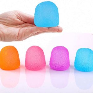 Snowflake Ice Cube Rubber Squeeze Toy Slow Rebound Anti-Stress Toy for Girls & Boys <b>Hands</b>-On Stress Relief Focus Fidget Toy - Product Image 3