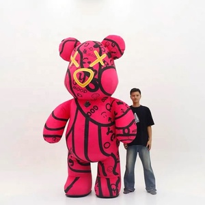 Divertente Novità di Halloween: Costume da Mascotte Gonfiabile Gloomy Bear 2/2,6m per Cosplay e Feste per Adulti - Product Image 6