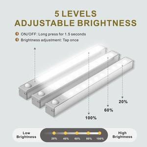 <b>Wireless</b> LED Under-Cabinet Lighting with Charging Dock ,Rechargeable Motion-Activated Indoor <b>Lights</b>, Dimmable Closet <b>Lights</b> - Product Image 3
