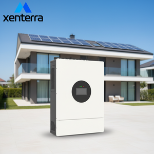 Système <span class=keywords><strong>solaire</strong></span> 8000w, onduleur hybride monophasé, phase divisée, sortie 120v 240v, onduleur de puissance, onduleur 8kw - Product Image 1
