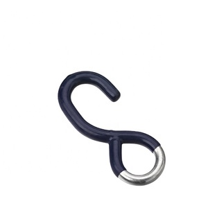 Half plastic coating s display hook,small s hooks,large s hook