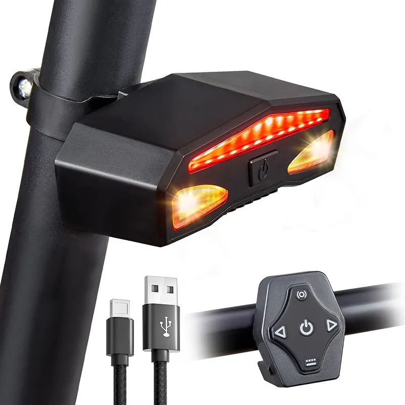 Vendita calda 4G fanale posteriore per bicicletta GPS Tracker alimentato a batteria dispositivo di localizzazione Anti-smarrimento in tempo reale localizzatore GPS per bici