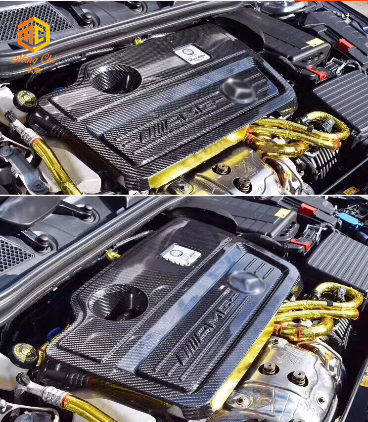 Mercedes-benz A45 Amg Carbon Fiber Engine Hood Cover & Oem