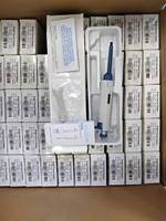 Pipettes monocanal de laboratoire en gros, 0,5-10000 µL, volume fixe et réglable