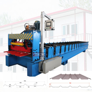 Machine de formage de rouleaux de tôle galvanisée pour toitures, réglable, excellente qualité, usine expérimentée, garantie après-vente - Product Image 3