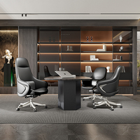 Fauteuil de bureau de luxe KMJ en cuir de vachette massant, fauteuil de direction en cuir pour bureau, best-seller