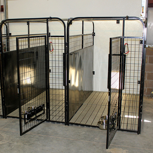 Modern Design Steel Pet Cage for Yard Fence Use Wholesale <strong>Kennel</strong> - Product Image 3