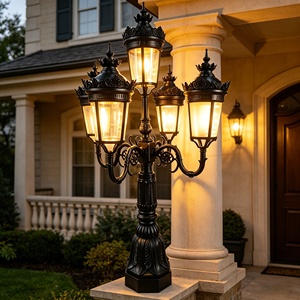 Lámpara de Patio LED Moderna de Lujo, Fabricada en Aluminio Fundido, IP65 Impermeable y de Ahorro de Energía - Product Image 6
