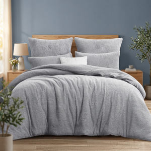 Parure de lit de luxe personnalisable en coton tissé 100 %, 4 pièces, 300 fils, douce et lisse, draps à poches profondes pour chambre à coucher - Product Image 3