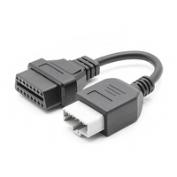 Adaptateur Obd pour Honda 5Pin à Obd 2 16Pin Femelle pour Honda 5 Pin Obd Connector Cable OBDII Diagnostic Tool