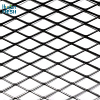 Revêtement de façade en métal expansé en aluminium, mur-rideau, panneau de plafond en maille décorative