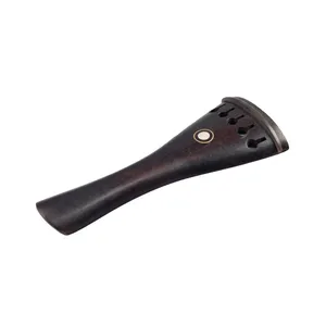 Pieza trasera de Violín de 5 cuerdas de madera de ébano para cuerda violinista <span class=keywords><strong>el</strong></span>éctrico pieza de repuesto accesorios de bricolaje - Product Image 4