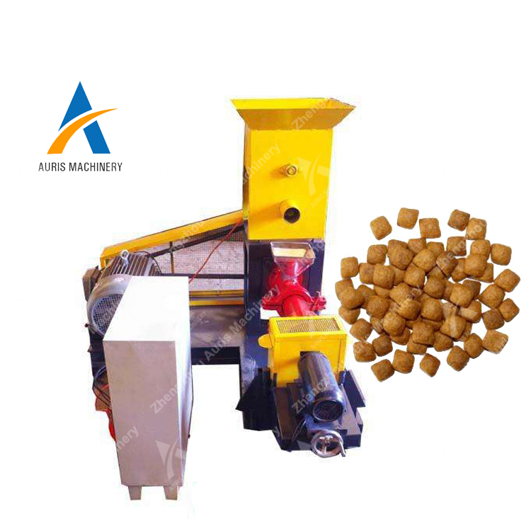 Drijvende Visvoer Pellet Diervoederverwerkingsmachines Huisdier Extrusie Droge Hond Pet Food Extruder Maken Machine