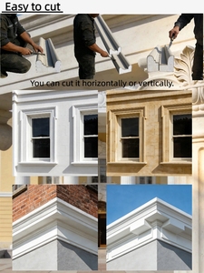 Corniches et moulures en polystyrène expansé (PSE) ignifuges, imperméables et écologiques pour villas et hôtels – Design contemporain – Vente en gros - Product Image 6
