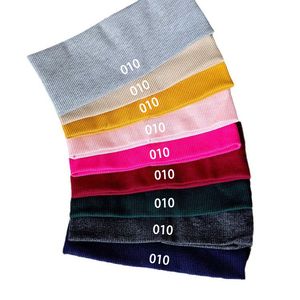 Thời Trang Thể Thao Tập Thể Dục Đàn Hồi Mồ Hôi Hấp Thụ Hairband Biểu Tượng Tùy Chỉnh Màu Rắn Tập Thể Dục Yoga Không Trượt Headband - Product Image 4